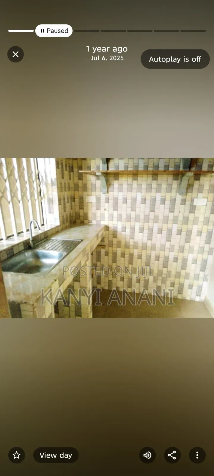 1bdrm House in Nsakina Newtown, Ablekuma for rent
