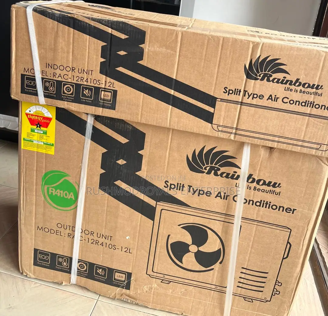 Original Rainbow RAC-12R410S-12L Air Conditioner 1.5HP