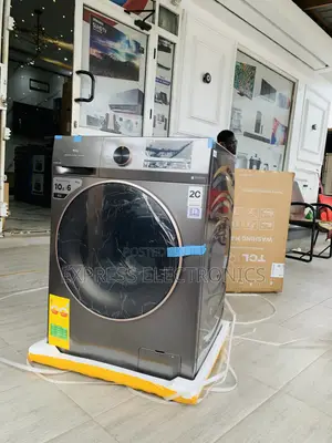 TCL P211flg” Front-Load-Washing-Machine-10.5Kg-P211flg
