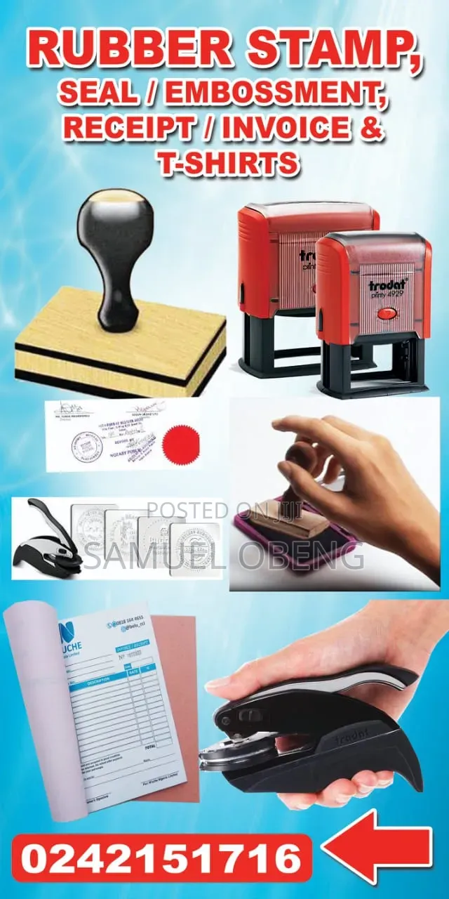 Rubber Stamp and Company Seal/Embossment