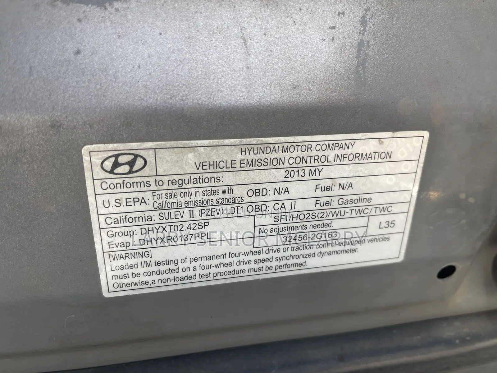 Hyundai Tucson GLS AWD 2013 Gray