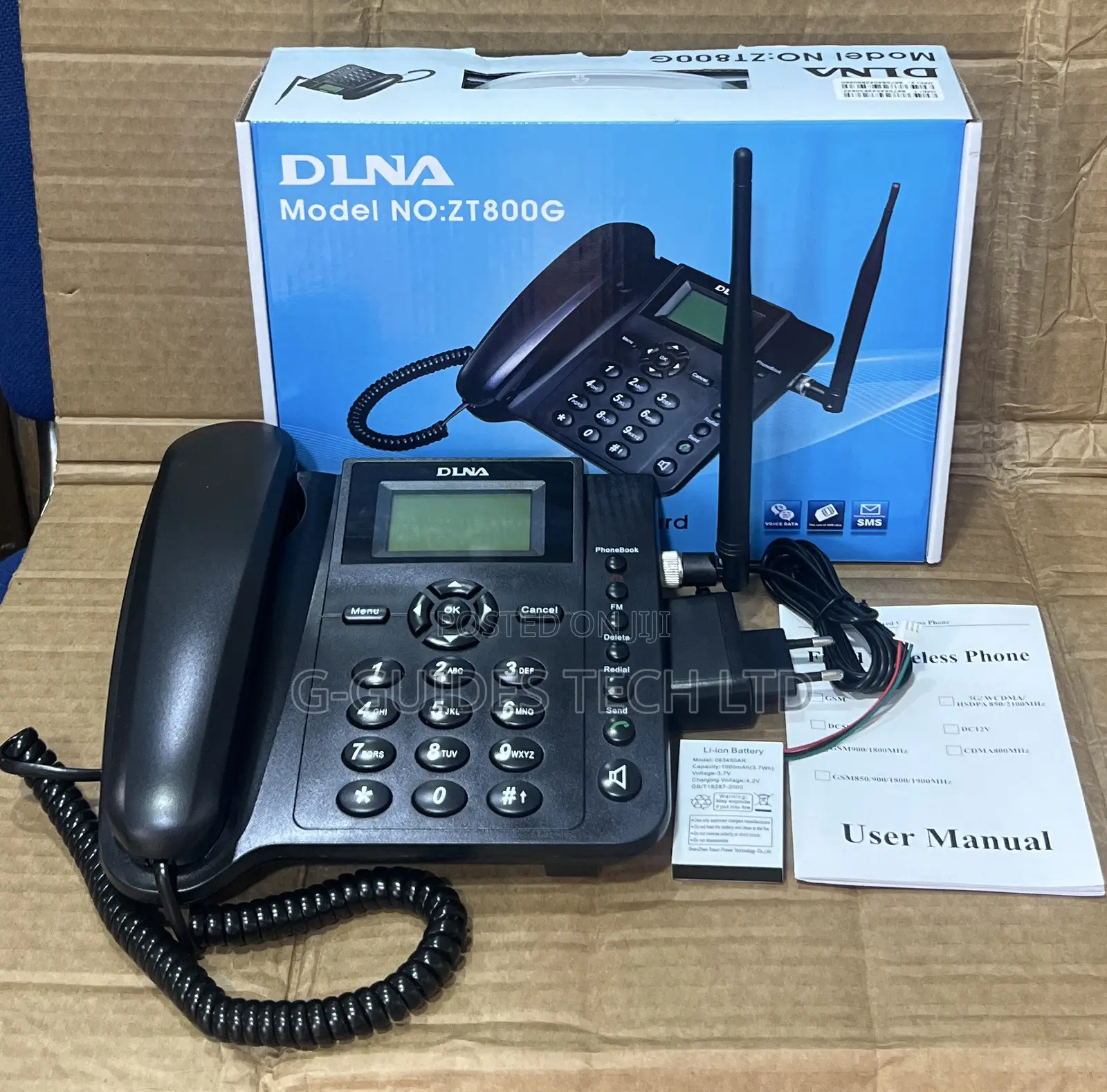 DLNA ZT800G GSM Fixed Wireless Desktop Landline Telephone 2-Sim