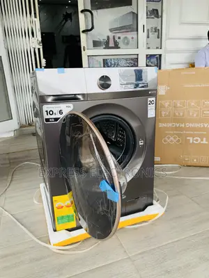 Zealous Sleek TCL P211flg” Front-Load-Washing-Machine-10.5Kg-P211flg