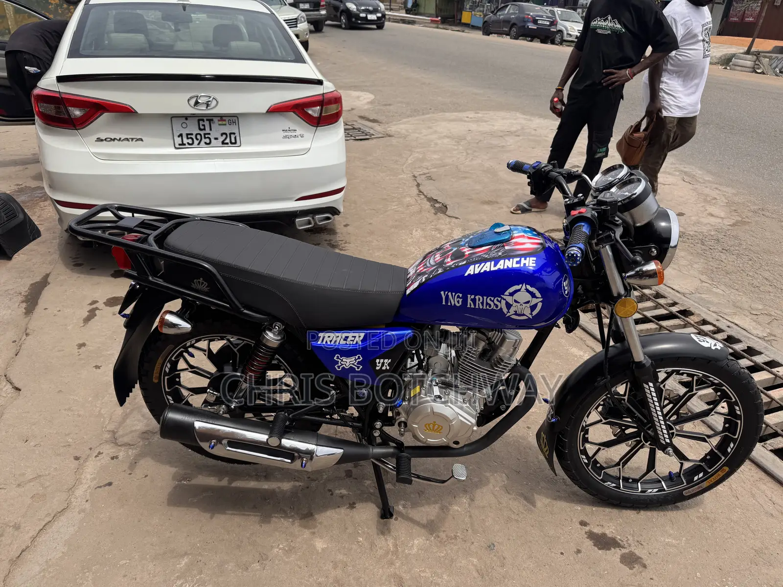 New Royal RY125 2025 Blue