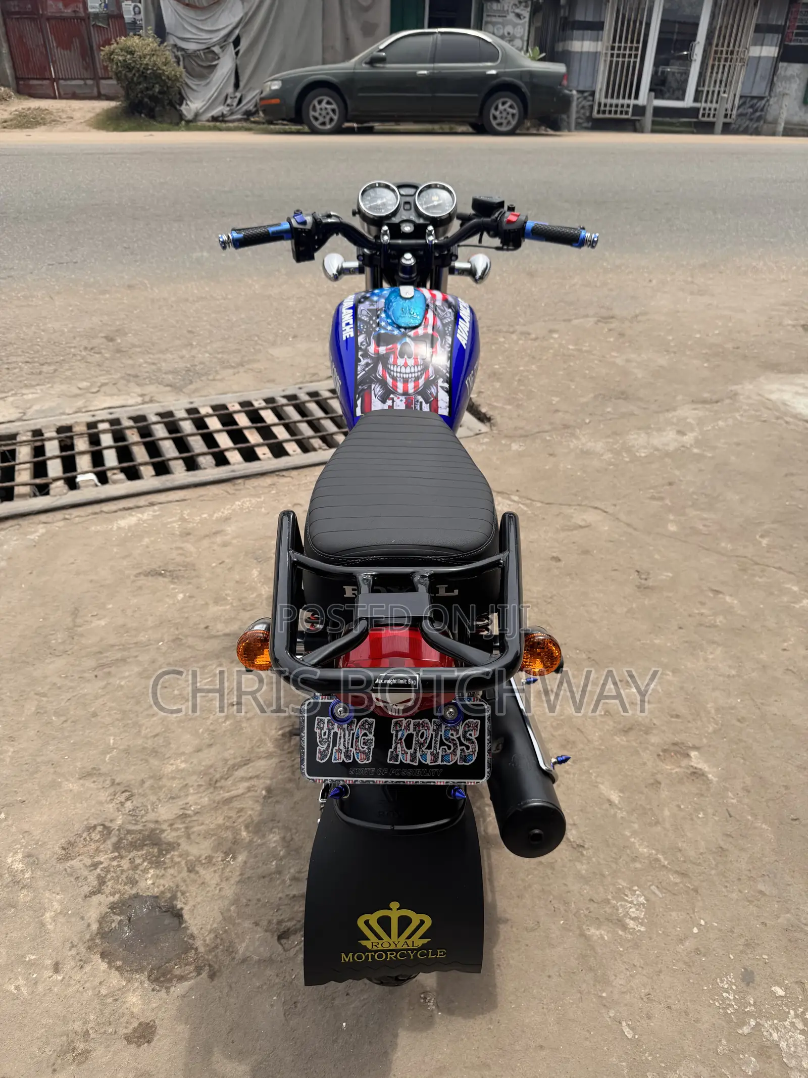 New Royal RY125 2025 Blue