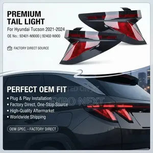 Hyundai Tucson 2022-2024 Halogen Tail Lights