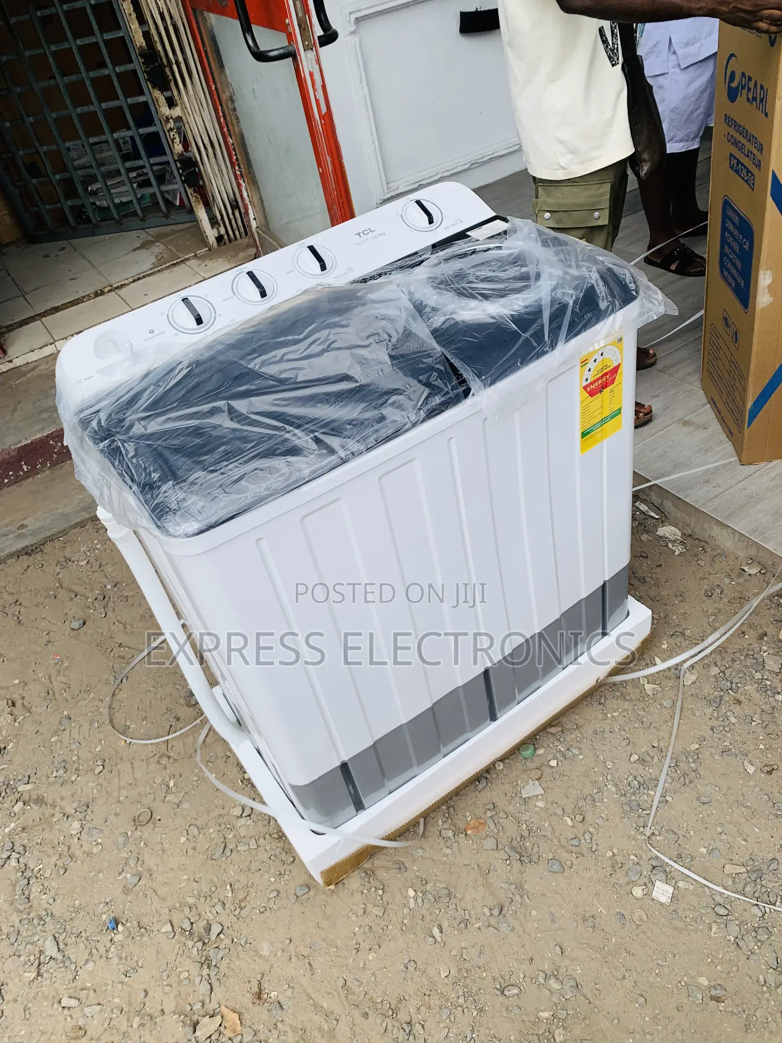Call and Order TCL 10.5KG Twin Tub (Semi-Automatic) Washing Machine