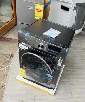 Get TCL 10.5kg Front Load Washing Machine(Gray)Stainless Steel