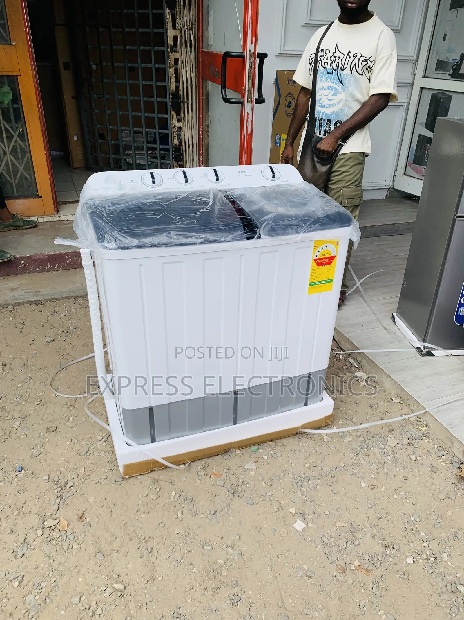 Purchase the New TCL 10.5KG Twin Tub (Semi-Automatic) Washing Machine