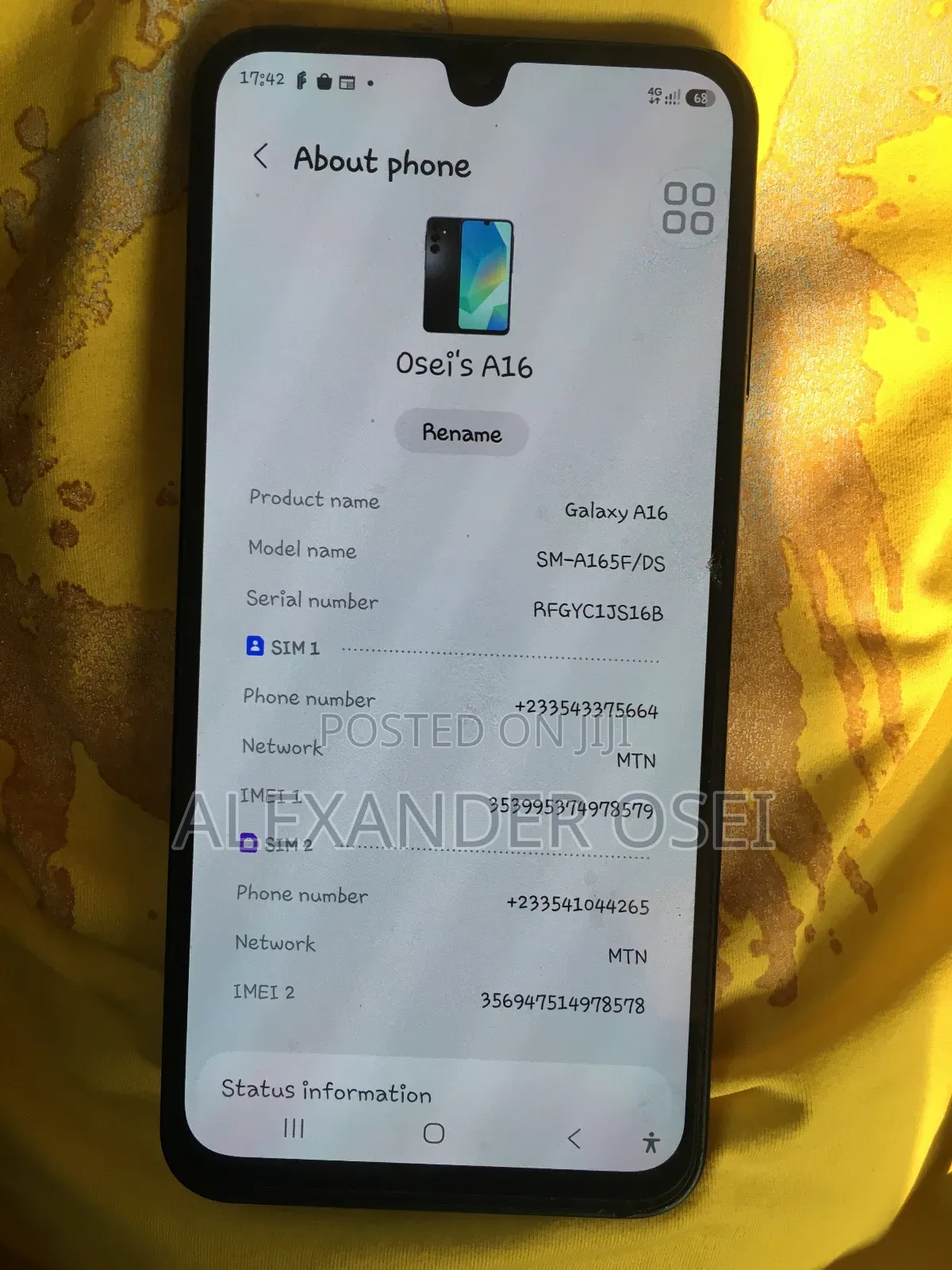 Samsung Galaxy A16 128 GB Black