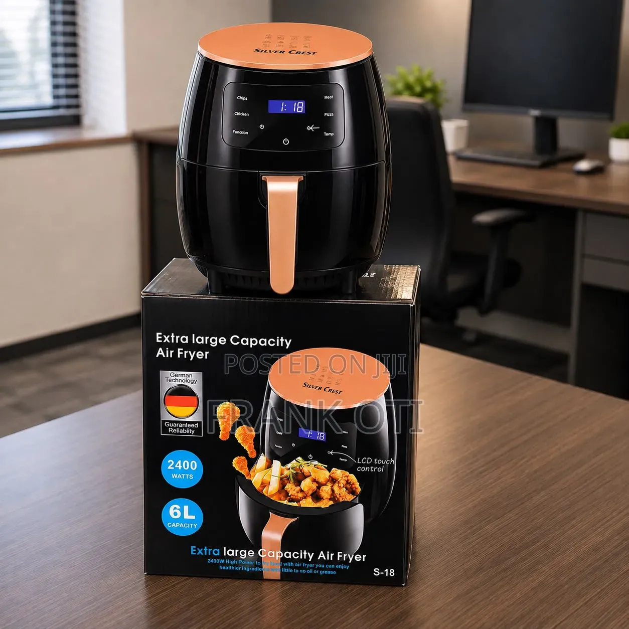 6L Silver Crest Air Fryer