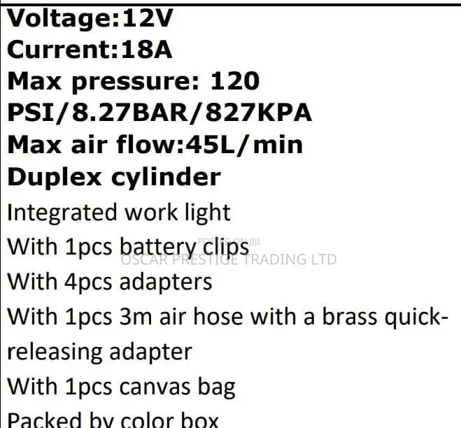 Auto Air Compressor