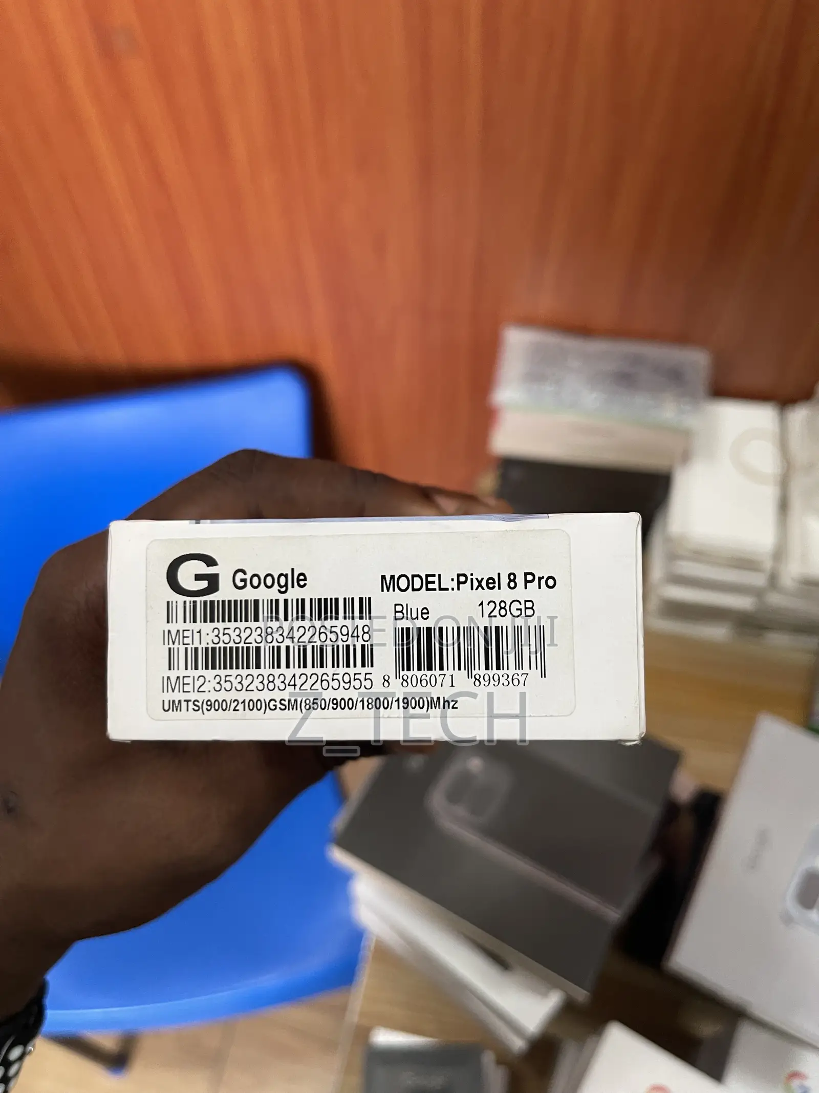 New Google Pixel 8 Pro 128 GB Blue