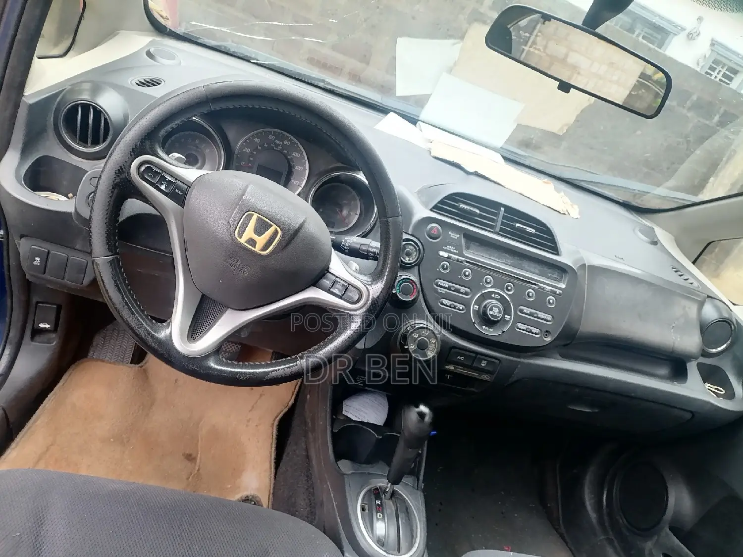 Honda Fit 2013 Blue
