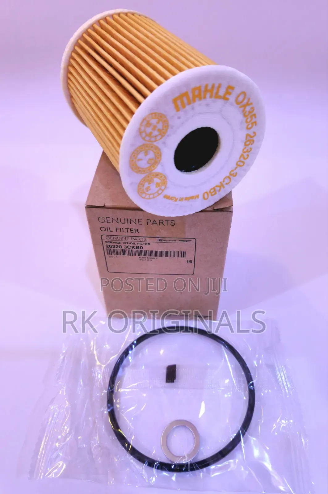 Sorento 19-20/Telluride/Palisade 20-25/Genesis Oil Filter KOREA