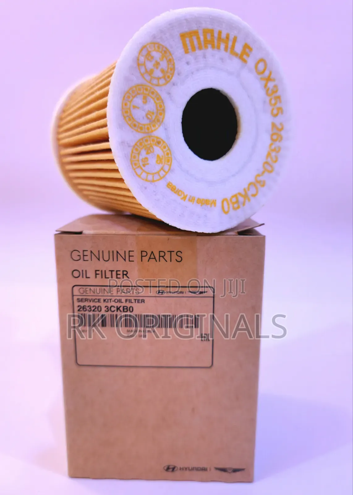 Sorento 19-20/Telluride/Palisade 20-25/Genesis Oil Filter KOREA
