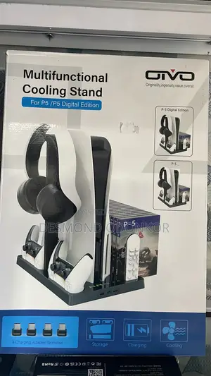 Multifunctional Cooling Stand for PS5 for Sale