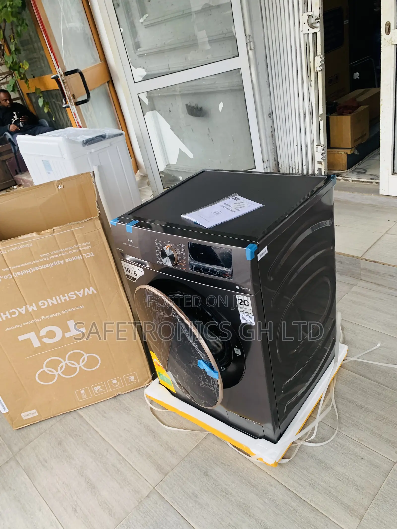 Zealous New TCL-front Load Washer-10.5kg Dryer-6kgs