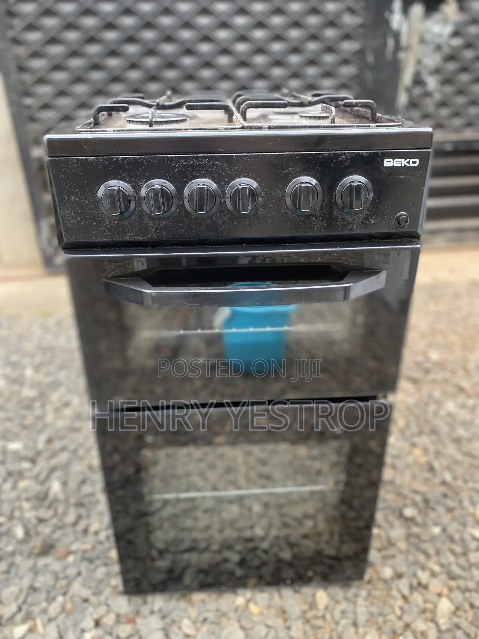 American Type Gas Burner and Oven