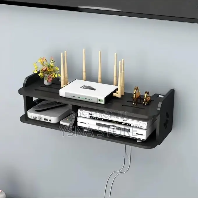 Brown Wooden TV Rack