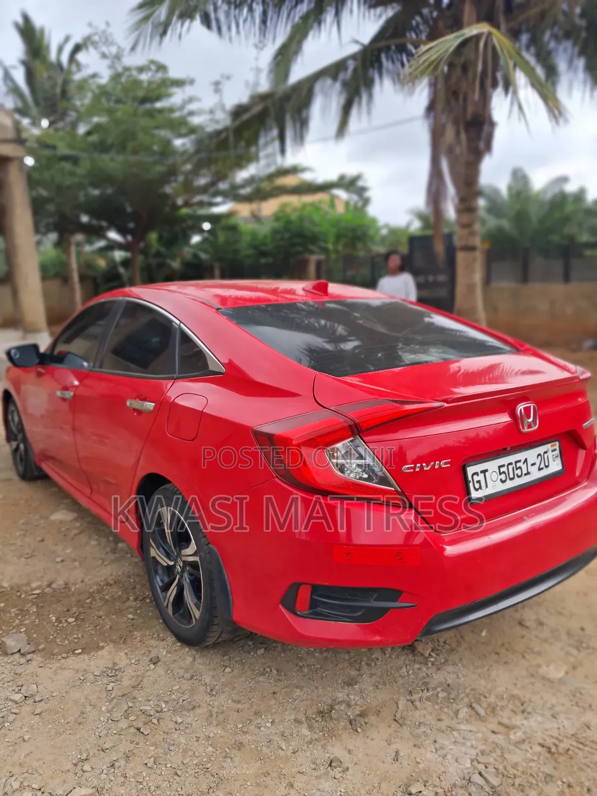 Honda Civic 2016 Red
