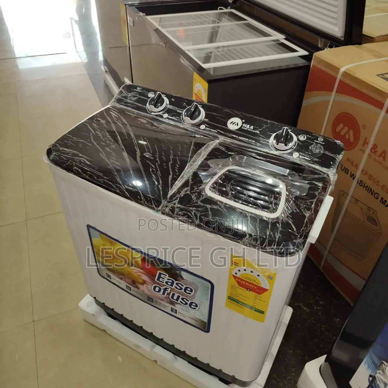 H a 7kg Twin Tub Washing Machine