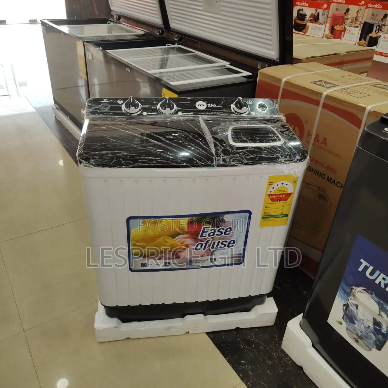 H a 7kg Twin Tub Washing Machine