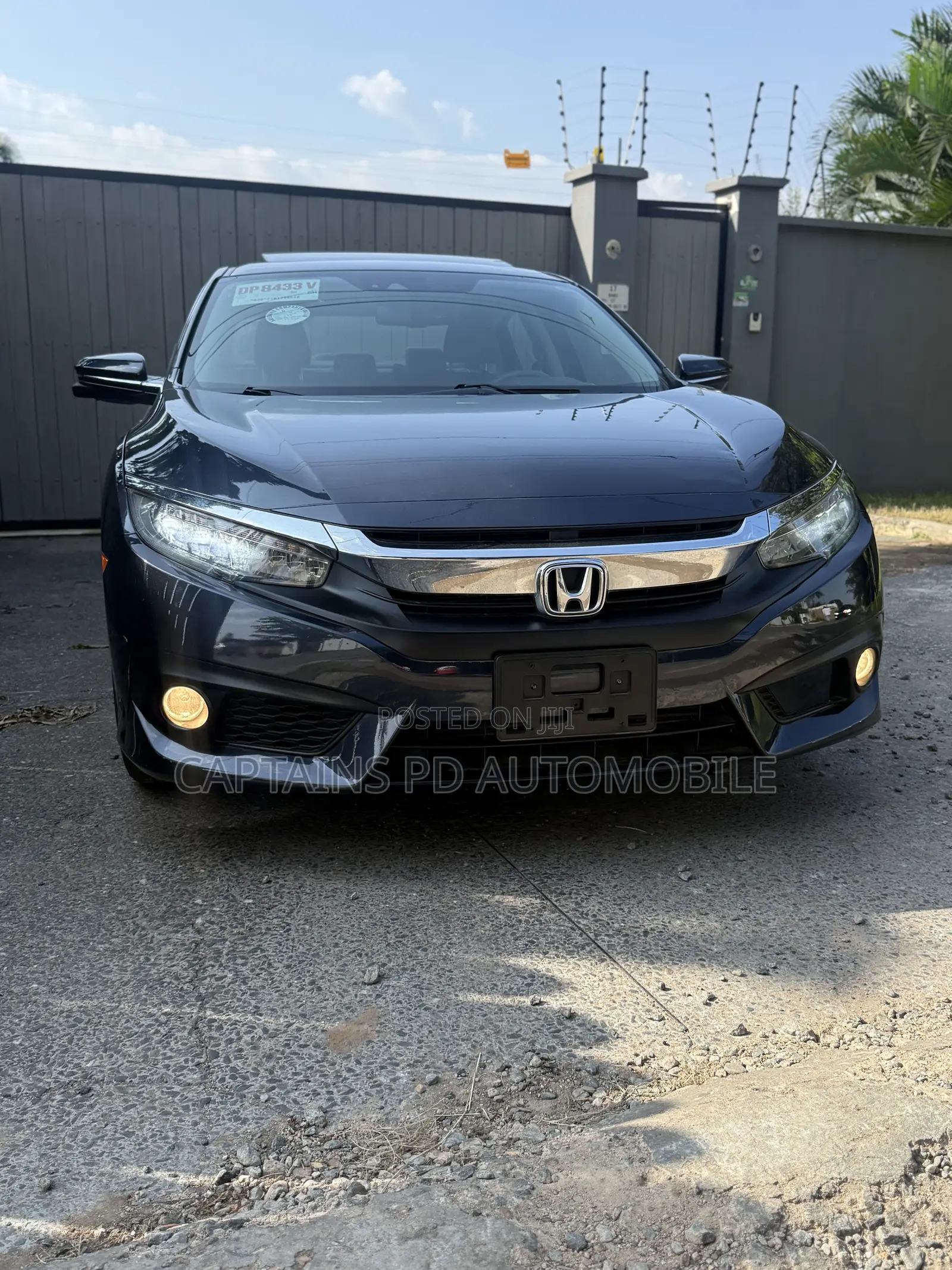 Honda Civic Touring Sedan 2018 Black