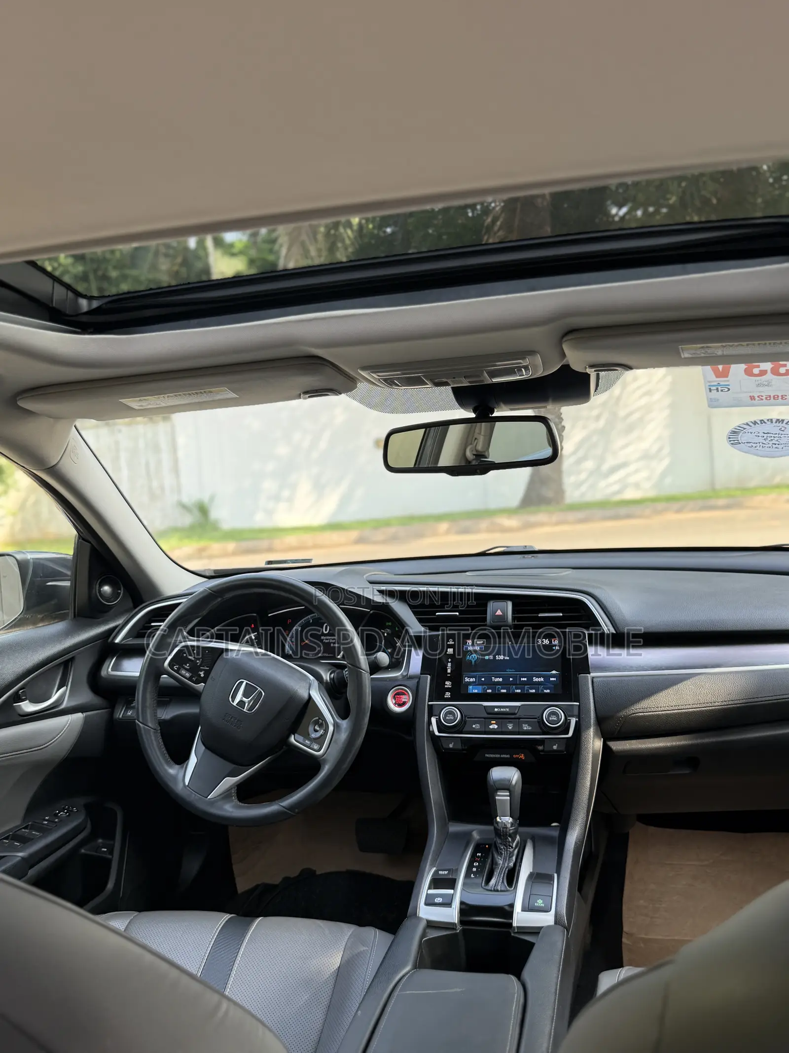 Honda Civic Touring Sedan 2018 Black