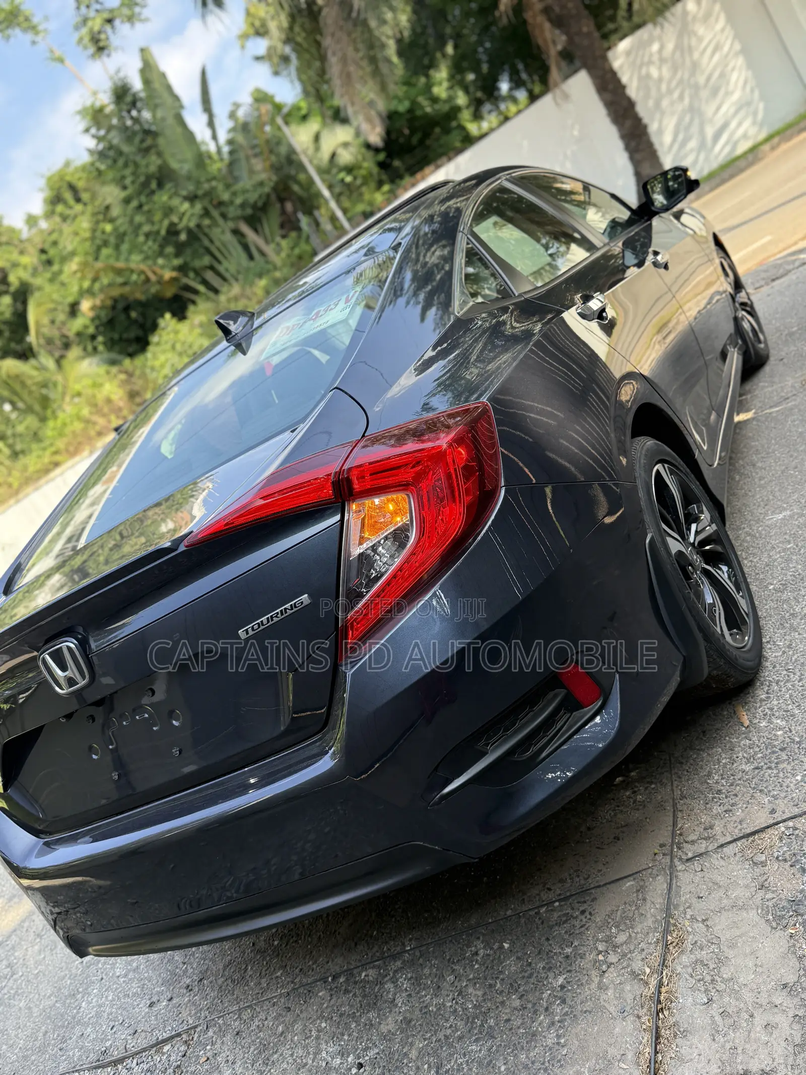 Honda Civic Touring Sedan 2018 Black