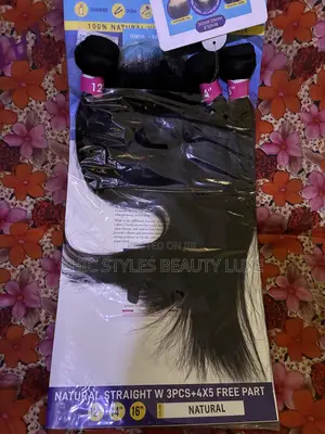 Virgin Remy Human Hair Melt Blue Natural Straight 3pcs