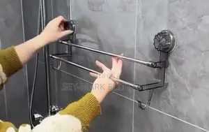 Free Punch Towel Hanger (No Drlling)