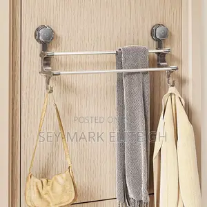 Free Punch Towel Hanger (No Drlling)