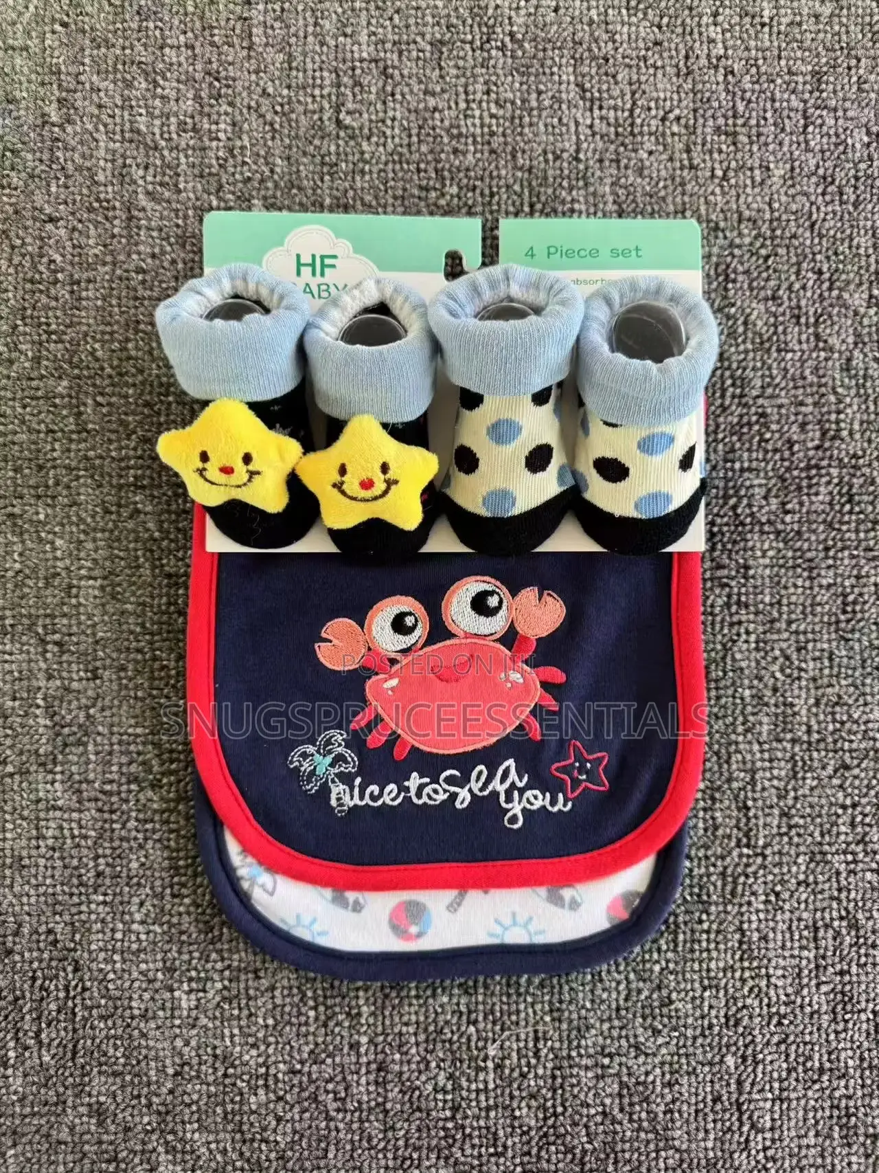 Baby Bibs and Socks