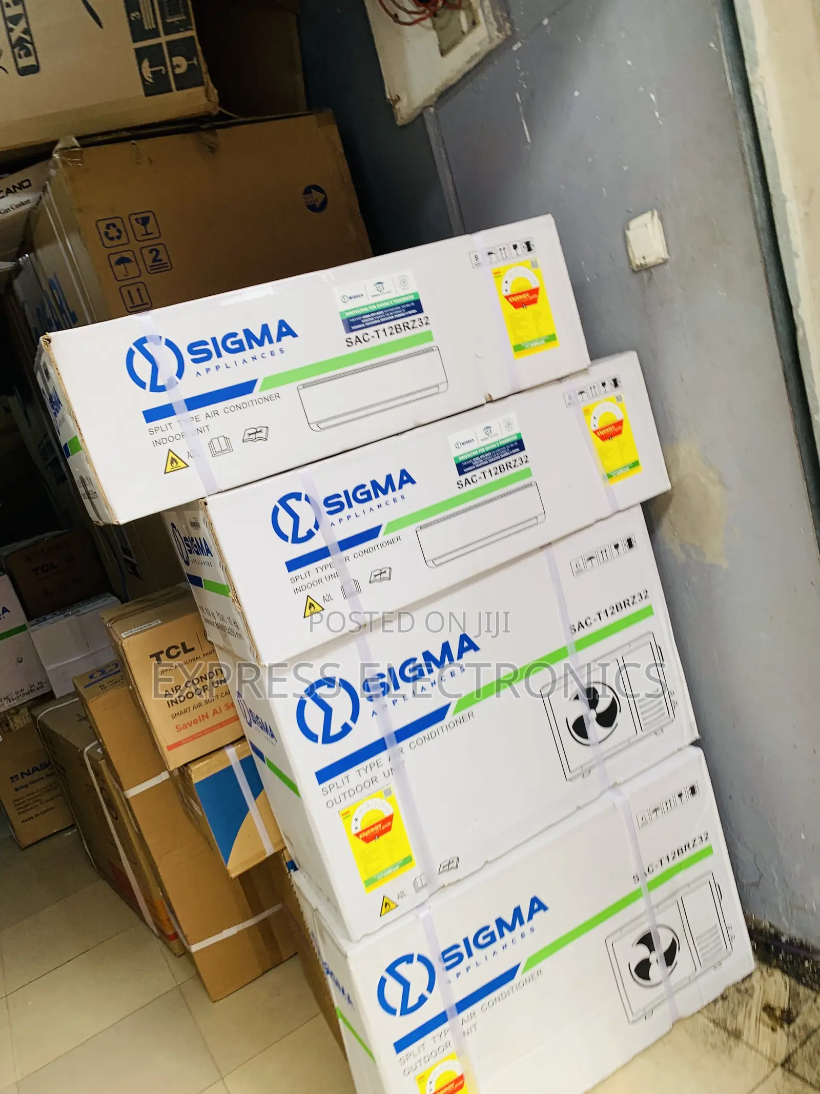 Better Raps Sigma Split R410 Gas 2.5hp Air Conditioner