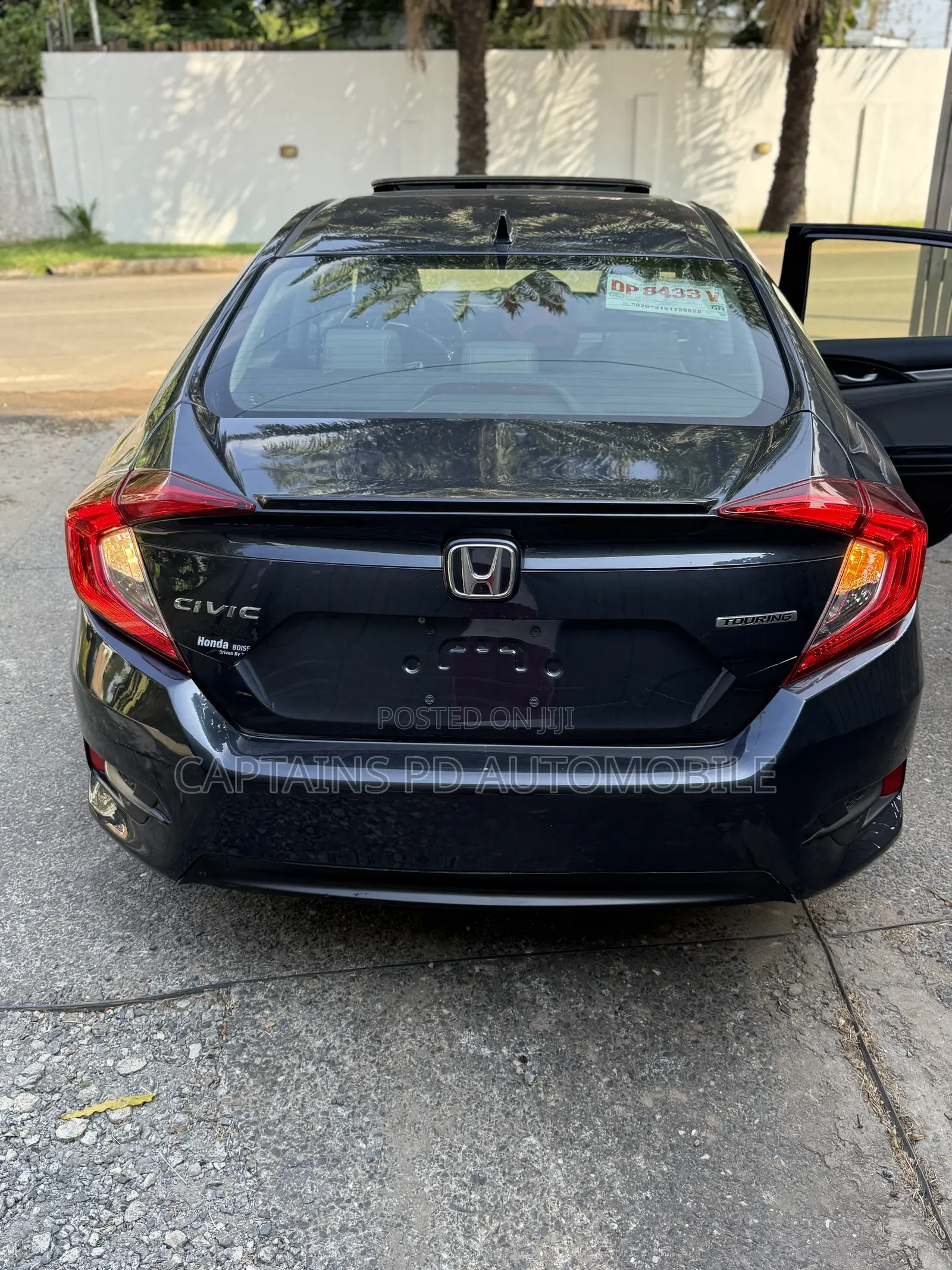 Honda Civic Touring Sedan 2018 Black