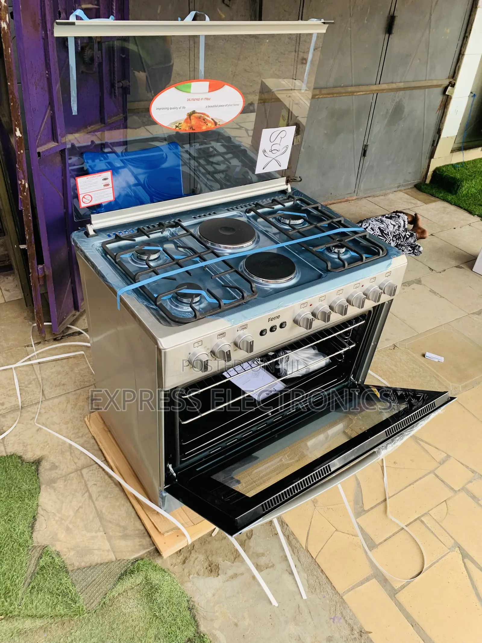 Shop the New Gas Electric Cooker Oven Grill Rotisserie 60/90 4–2