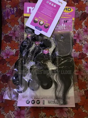 Virgin Remy Human Hair Melt Natural Body 3pcs