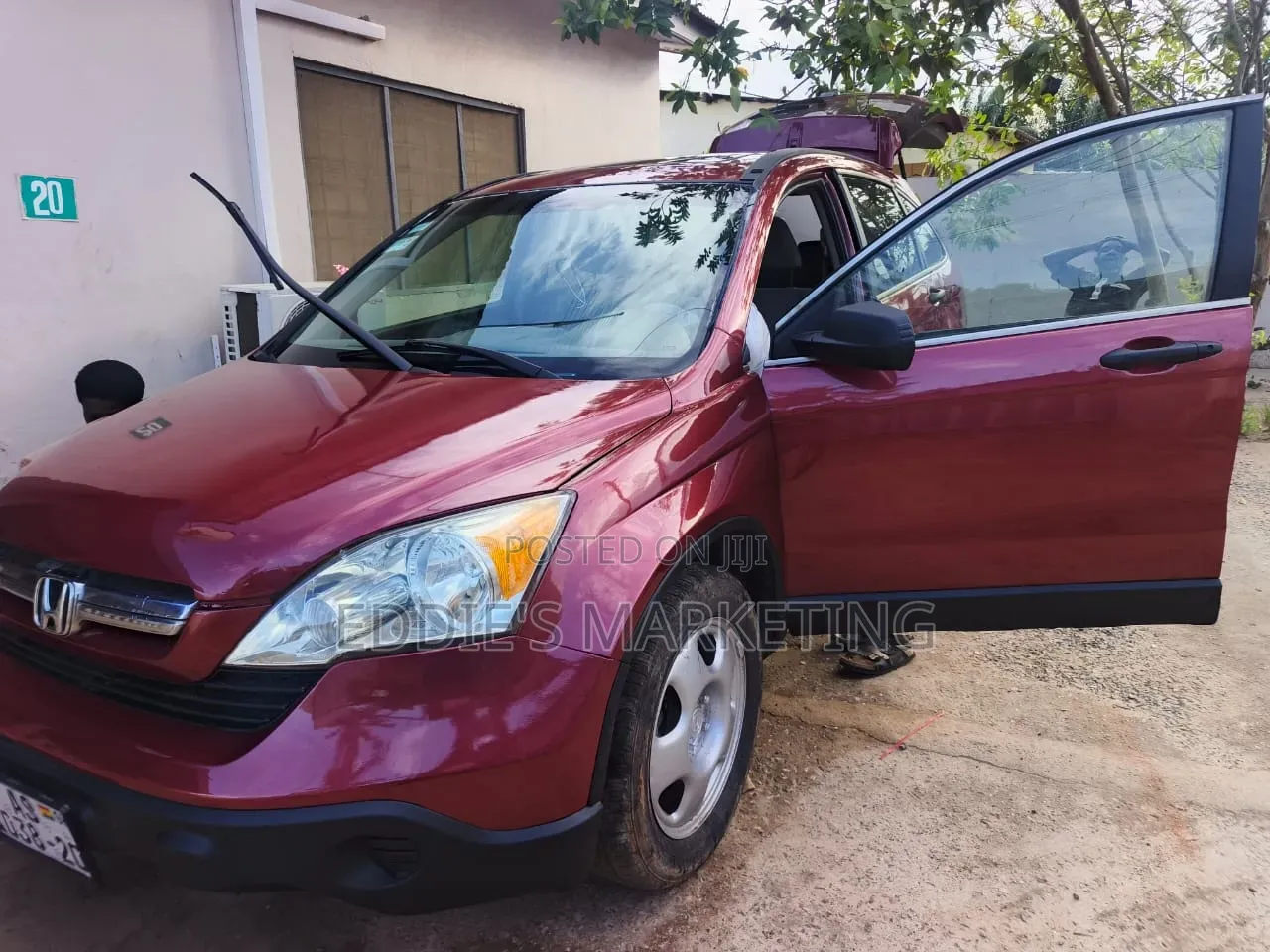 Honda CR-V 2008 Red
