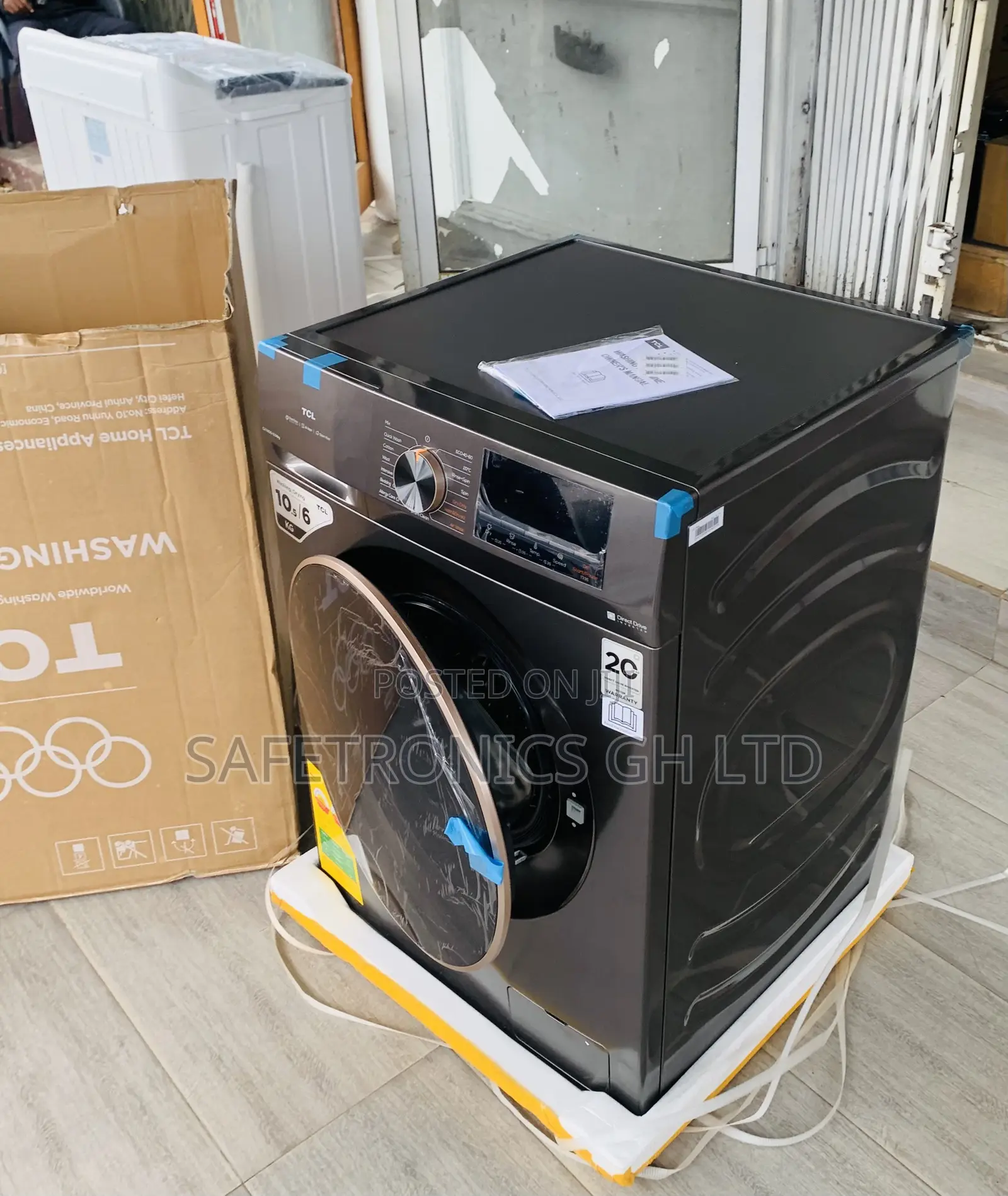 Sealed TCL Front Load Combo Washing Machine 10.5KG Washer 6KG Dryer