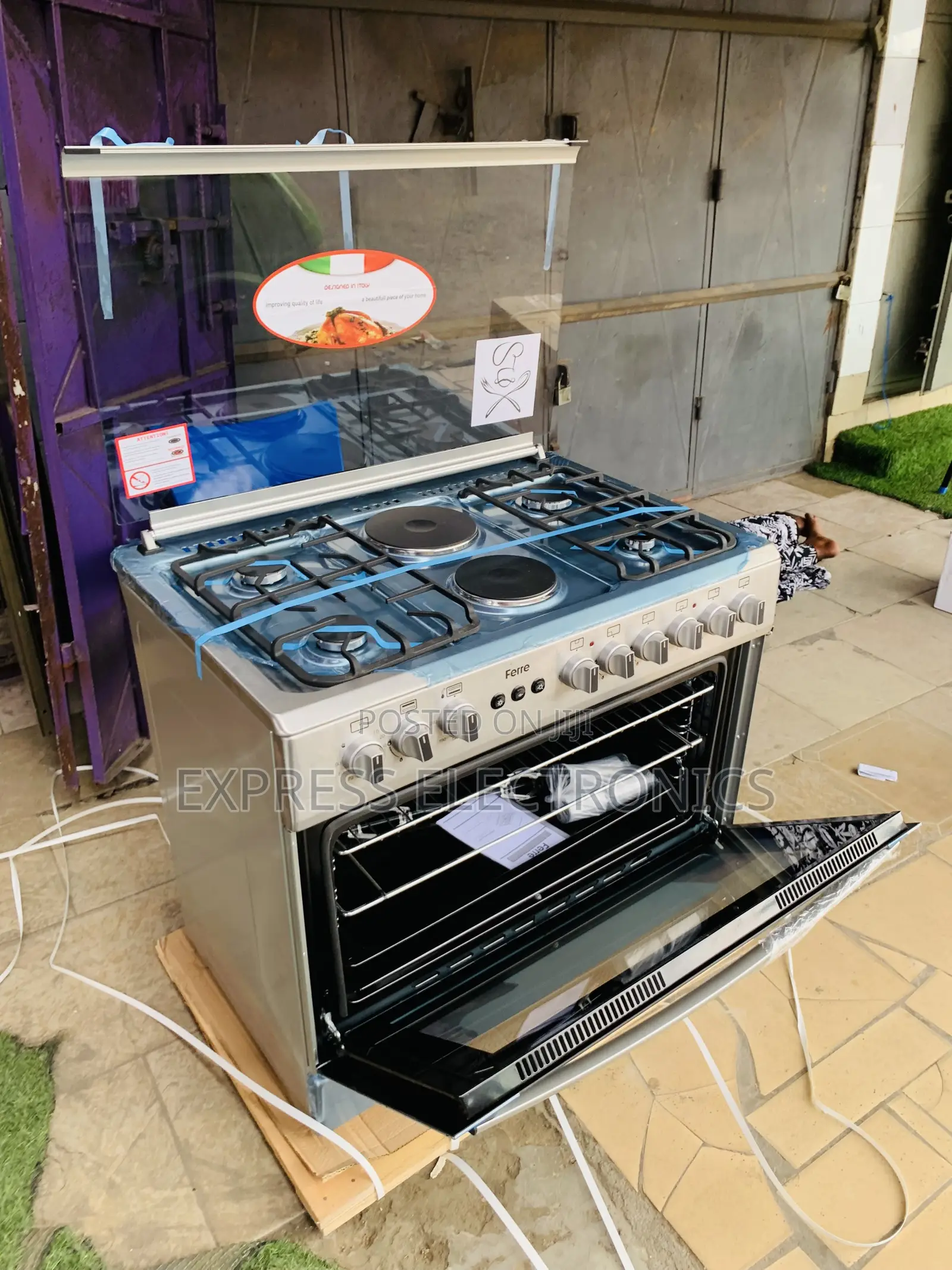 Limited Stock 4-2 Stove Gas Electric 60/90 Oven Rotisserie