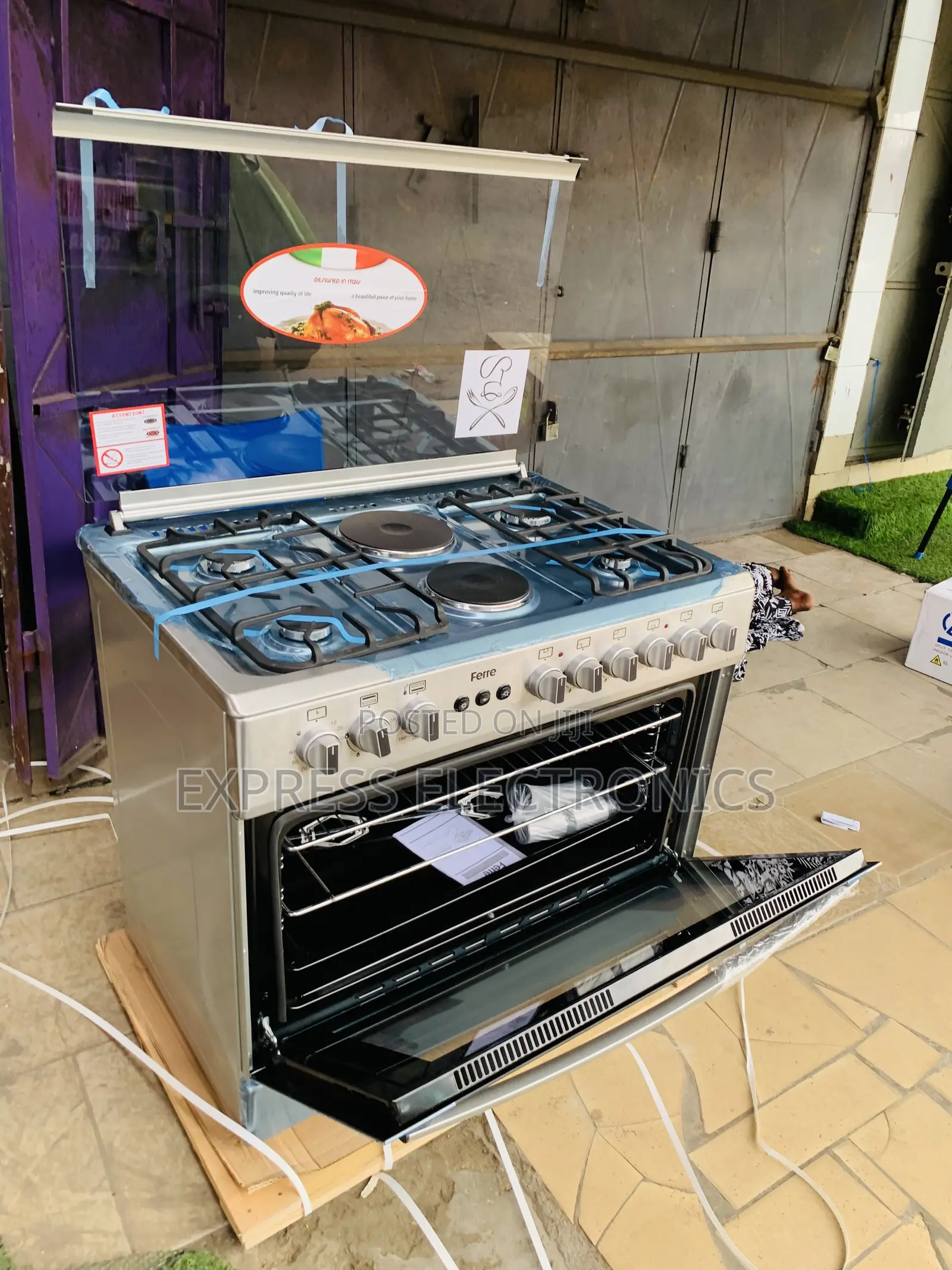 Limited Stock 4-2 Stove Gas Electric 60/90 Oven Rotisserie