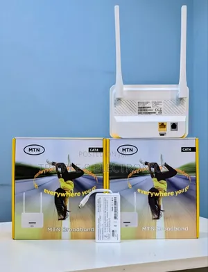 All Networks MTN Cat 4 Portable Router With Power Bank.