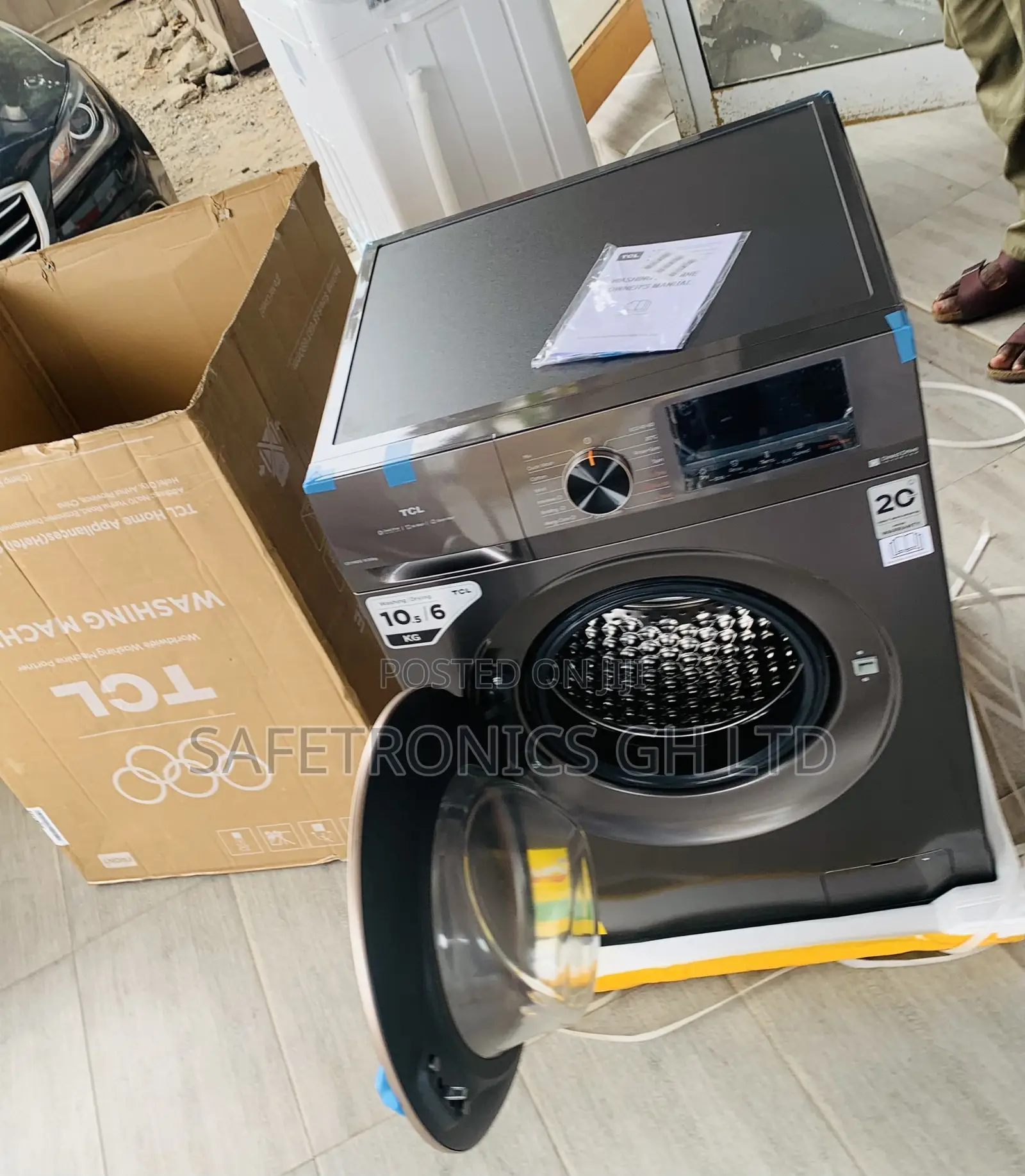 High Sufficient TCL Front Load Combo Washing Machine 10.5KG 6KG