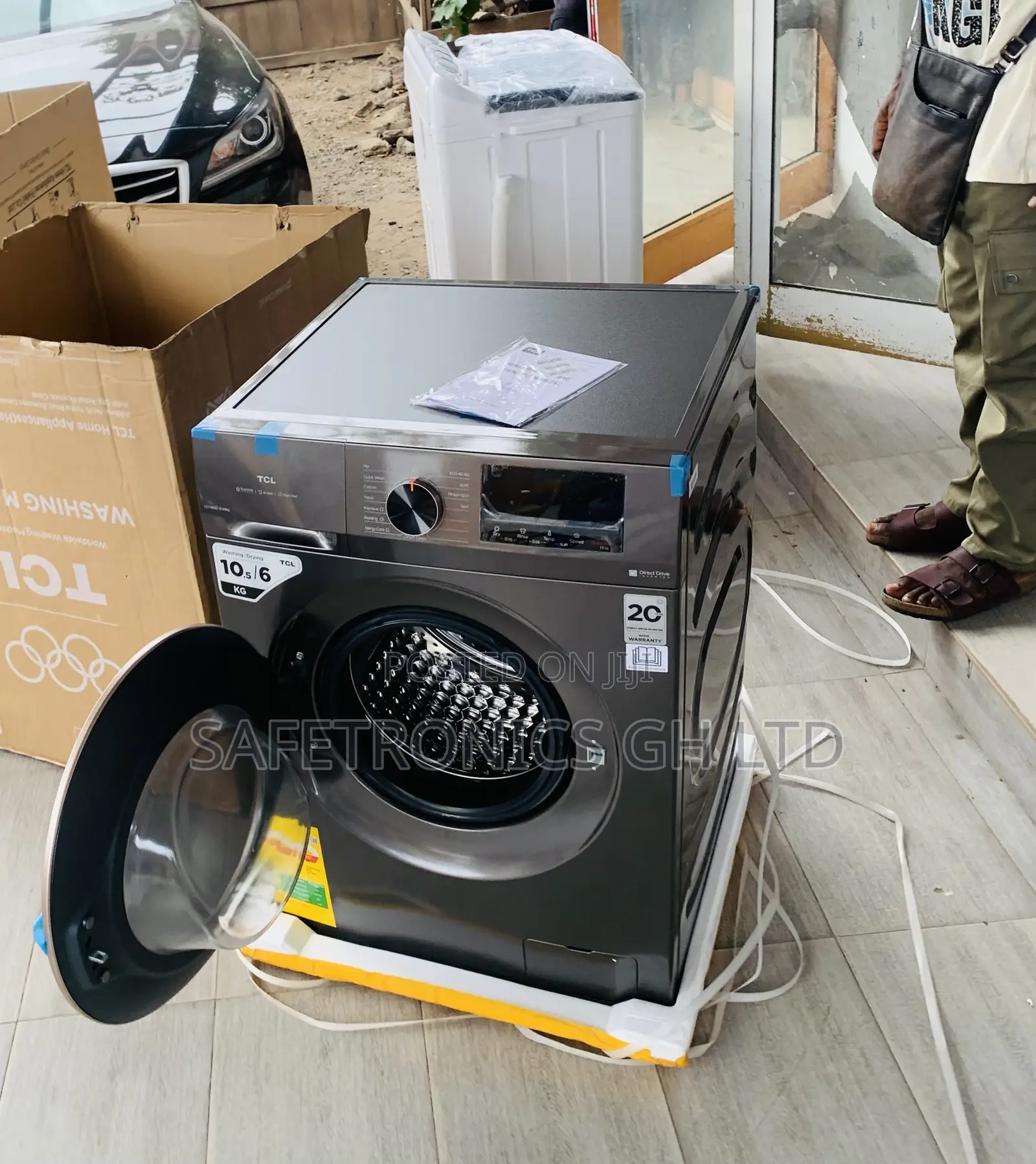 High Sufficient TCL Front Load Combo Washing Machine 10.5KG 6KG