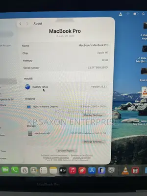 Laptop Apple MacBook 2020 8GB Apple M1 SSD 256GB
