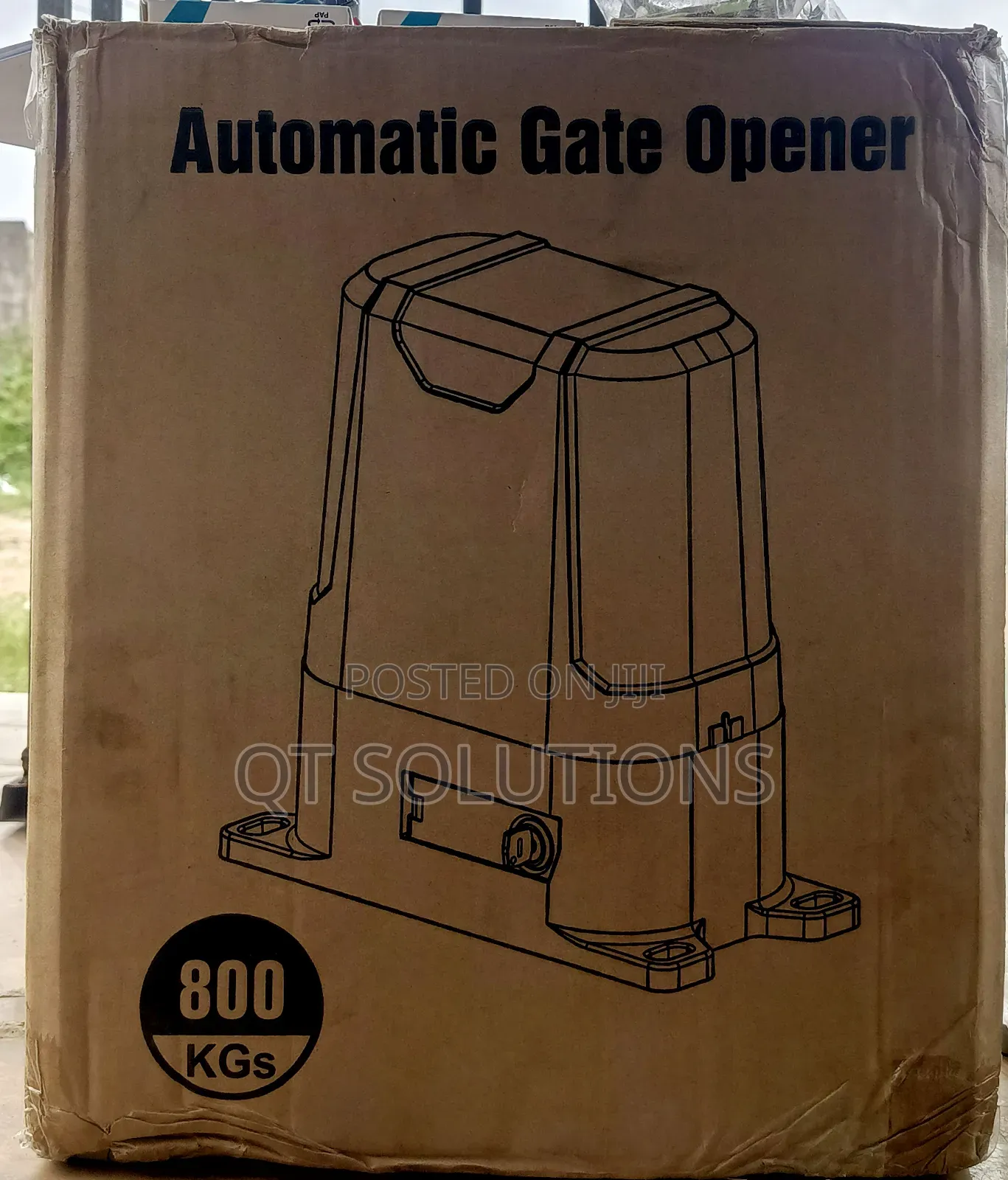 New Automatic Sliding Gate Opener – 800kg Motor + Remote