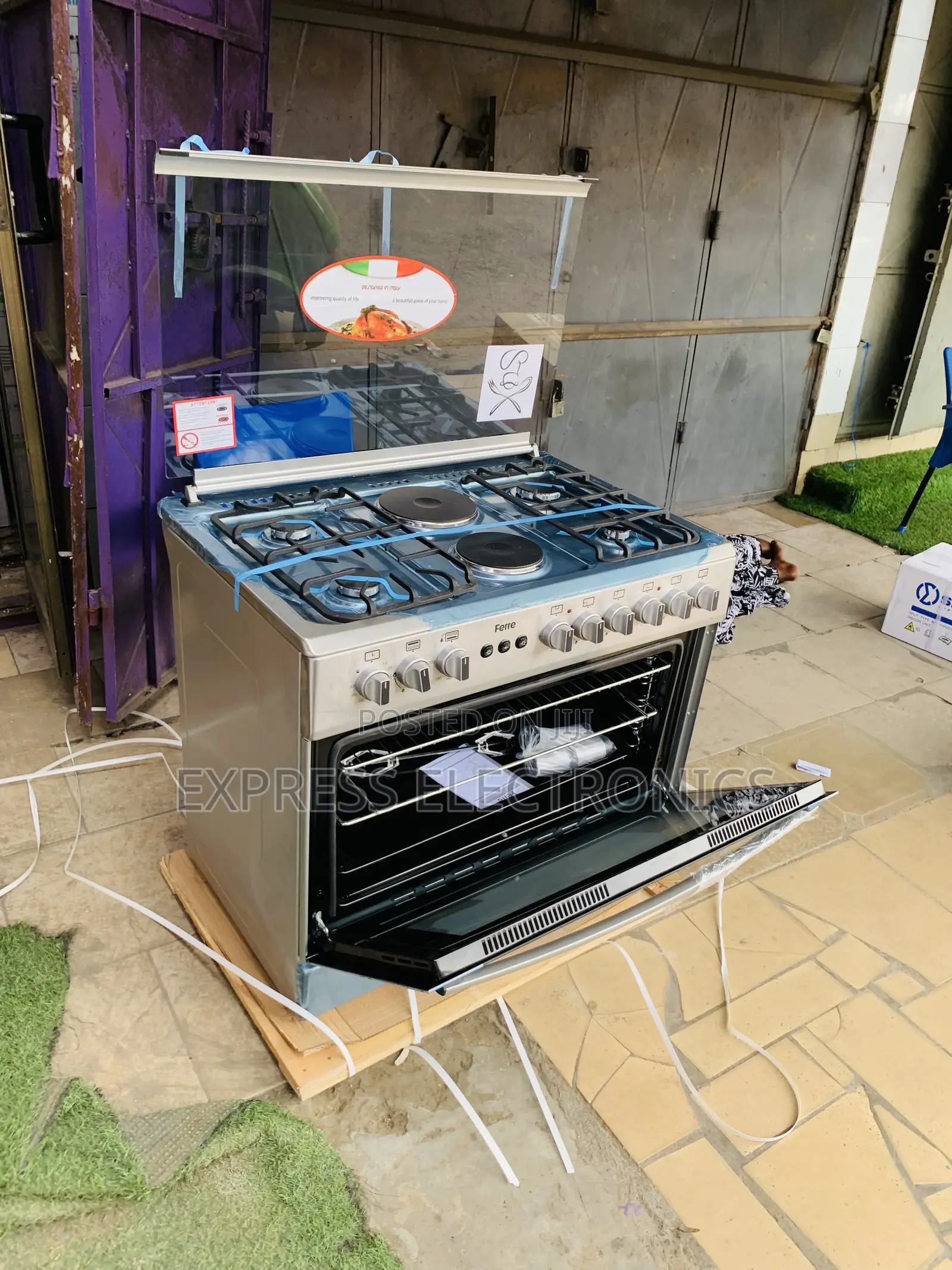 Place Your Order Ferre Gas Electric Cooker Oven Rotisserie 4-2 60/90