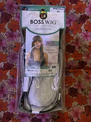 Bobbi Boss Human Hair Wig MH106 Straight 20"