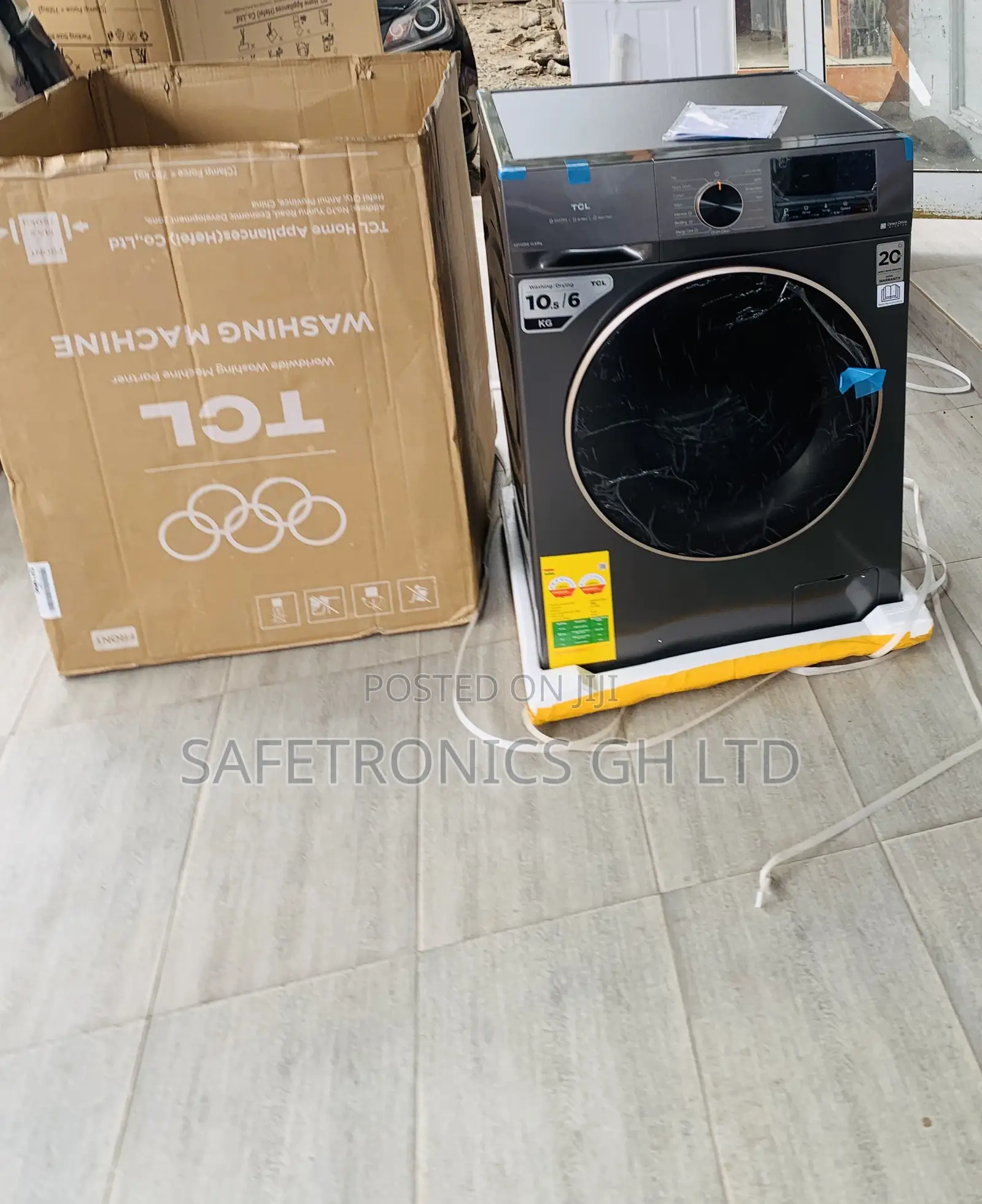Perfect New TCL Front Load Combo Washing Machine 10.5kg/ 6KG Dryer